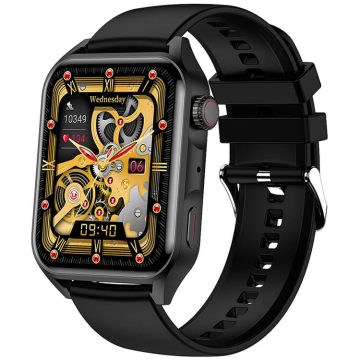 HK28 Smartwatch Ultra-thin Body Support Split Screen Display Silicone and Milanese Strap Selection