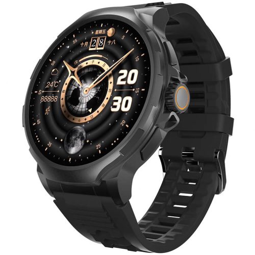GT100 Smartwatch 4G Full Netcom 180°Telescopic Rotating Camera Support 3D GPS Tracking