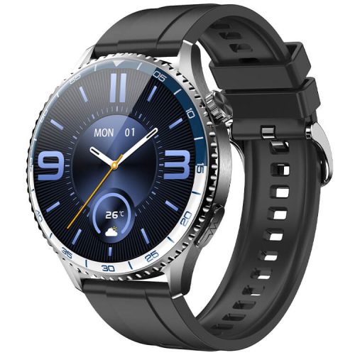 MT900 Smartwatch 1.56 Inch AMOLED Screen Accurate Health Monitoring LED Flashlight
