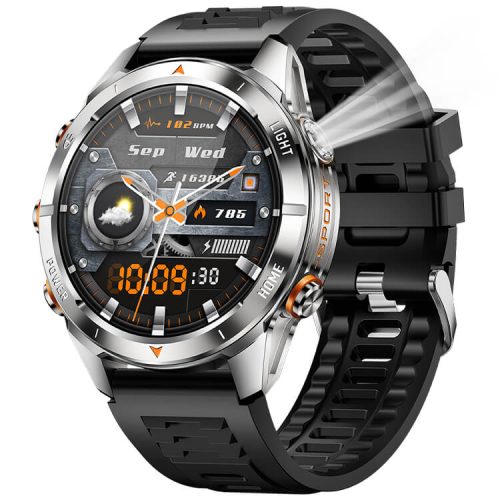 VD27 Smartwatch Outdoor Sports Assistant Built-in Strong Flashlight Long Battery Life Super Waterproof Effect