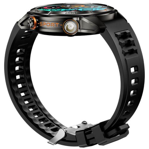 VD27 Smartwatch Outdoor Sports Assistant Built-in Strong Flashlight Long Battery Life Super Waterproof Effect