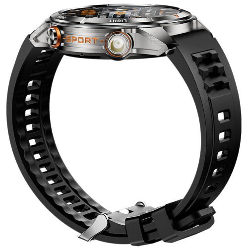 VD27 Smartwatch Outdoor Sports Assistant Built-in Strong Flashlight Long Battery Life Super Waterproof Effect