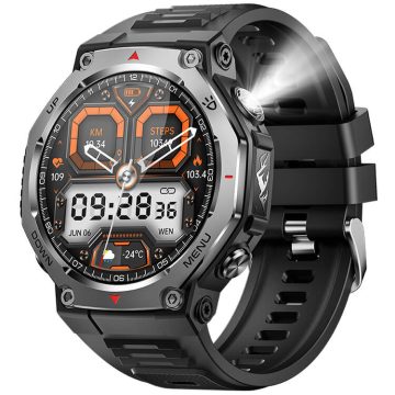 VD47 PRO Smartwatch 1.43-inch AMOLED Screen 5ATM Waterproof With Strong Flashlight For Outdoor Recreation