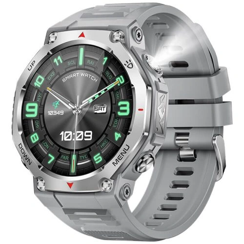 VD47 PRO Smartwatch 1.43-inch AMOLED Screen 5ATM Waterproof With Strong Flashlight For Outdoor Recreation