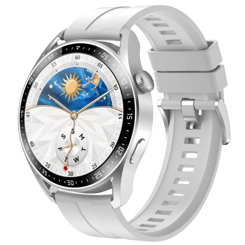 Ai-15 Smartwatch High Definition Screen With Clock Outer Wheel Design Durable Metal Body