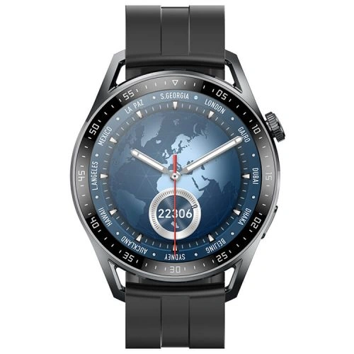 Ai-15 Smartwatch High Definition Screen With Clock Outer Wheel Design Durable Metal Body