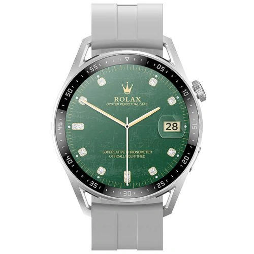Ai-15 Smartwatch High Definition Screen With Clock Outer Wheel Design Durable Metal Body