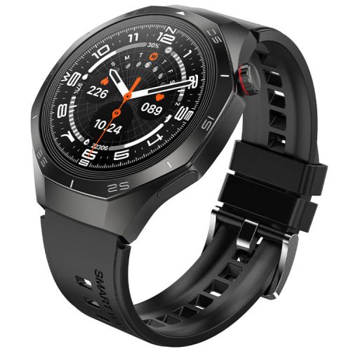 GT5 Pro+Smartwatch With Clock Sculpted Look and Geometric Feel Fashion Wearable Social Message Sync