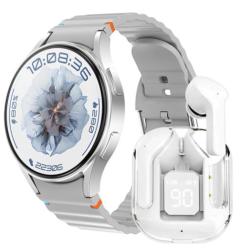 WATCH 7 MAX SUIT Smartwatch Fashion Functional Suit With Bluetooth Earbuds and Dual Wristbands