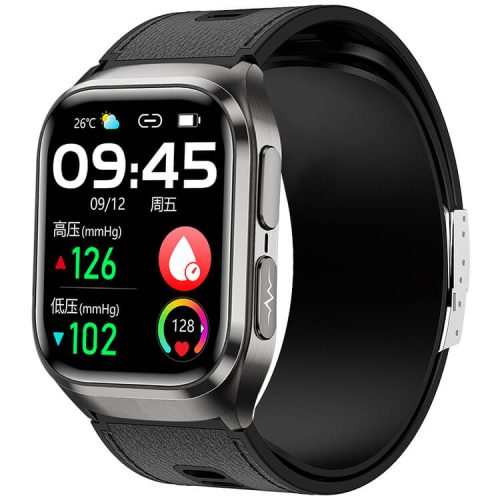 S17 Smartwatch ECG Testing With Air Pump Airbag Design 2.01-inches AMOLED Screen AI Sports Mode