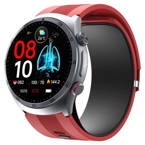 S25 Smartwatch 1.43-inch AMOLED Screen Airbag Blood Pressure Monitoring With Thoughtful Voice Broadcast