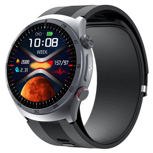 S25 Smartwatch 1.43-inch AMOLED Screen Airbag Blood Pressure Monitoring With Thoughtful Voice Broadcast