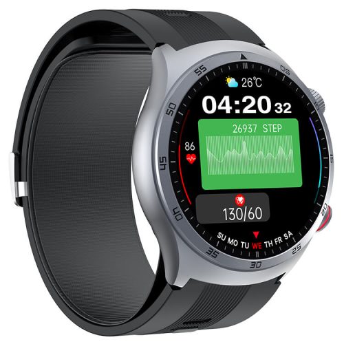 S25 Smartwatch 1.43-inch AMOLED Screen Airbag Blood Pressure Monitoring With Thoughtful Voice Broadcast