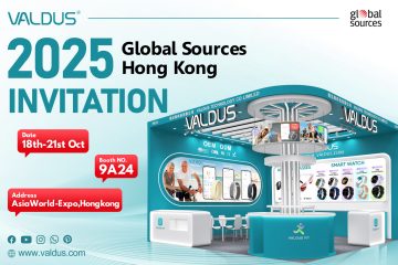 Experience The Future Of Wearable Tech With VALDUS At Global Sources Hong Kong 2025!!!
