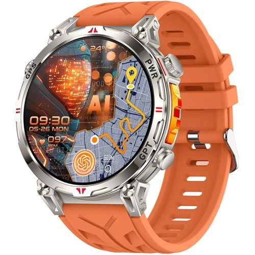 VALDUS VG55 PRO Smart Watch Support  GPS Altimeter Barometer Compass Health Monitoring AI Voice Assistant