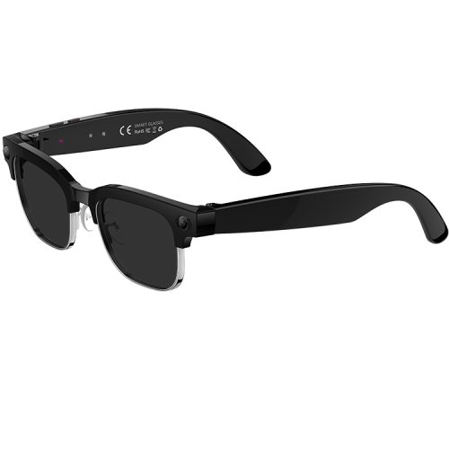 W630 AI Photography And Video Smart Glasses 8MP WiFi Slide Touch Dual Microphone Noise Reduction AI Translation