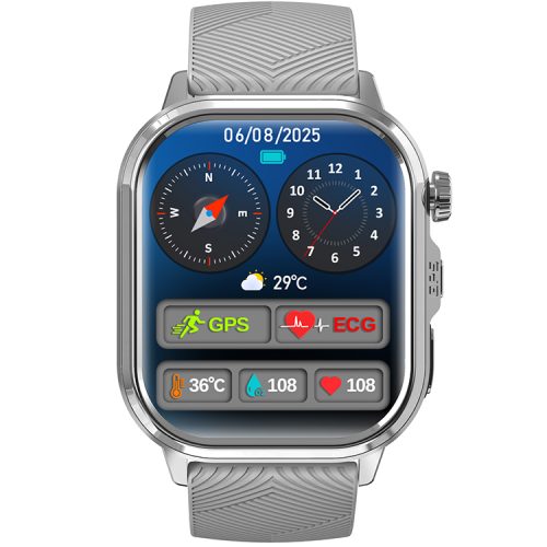 VALDUS 2026 New ECG+GPS Smart Watch Supports ECG Heart Rate Monitoring IP68 Waterproof Fitness Tracker CARDIGO Smartwatch