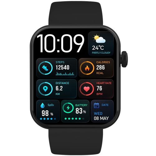 VALDUS New VS24 PRO 1.85-inch AMOLED Screen Smartwatch with Health Monitoring Bluetooth Calls And IP68 Waterproof Smart Watch
