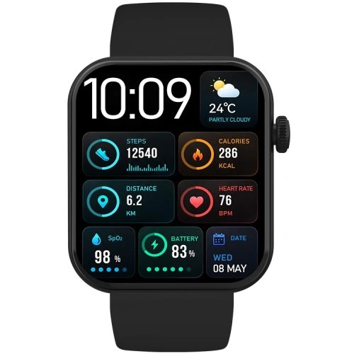 VALDUS New VS24 PRO 1.85-inch AMOLED Screen Smartwatch with Health Monitoring Bluetooth Calls And IP68 Waterproof Smart Watch